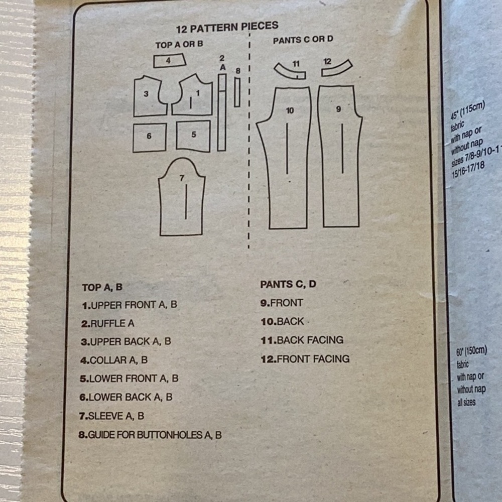 Three Sewing Pattern - Picture 5 of 16